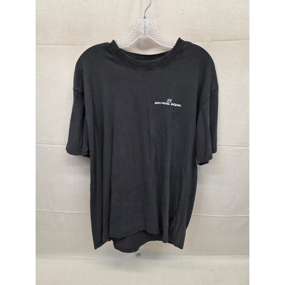Cotton On Jean-Michel Basquiat Black Graphic T-Shirt Mens XL Art Print Tee